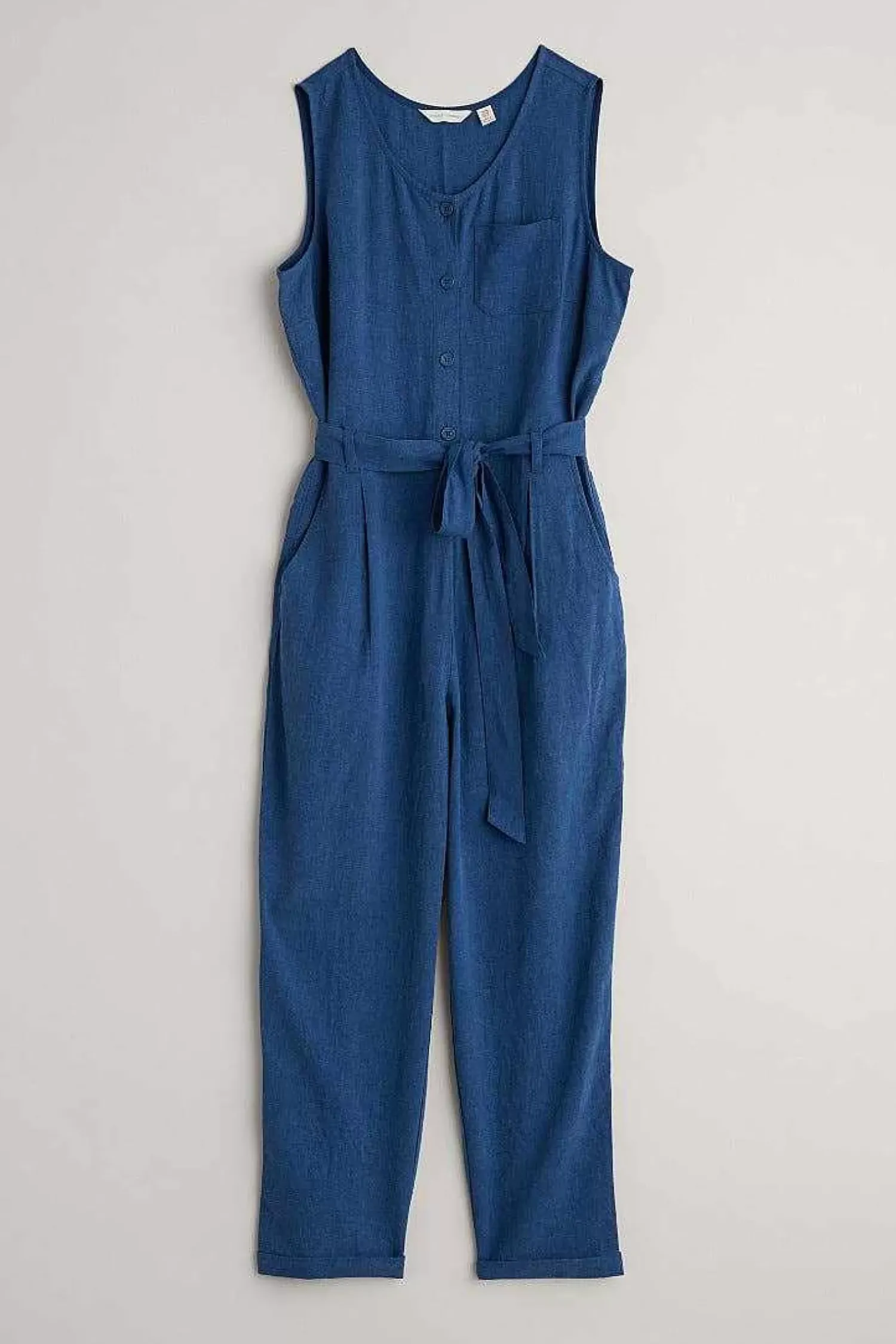 Trousers & Shorts<Seasalt Cornwall Abbey Pool Sleeveless Jumpsuit Marine