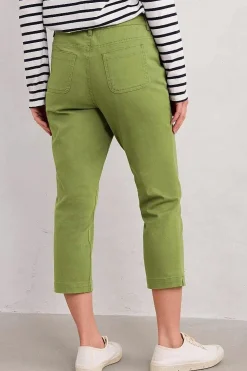 Trousers & Shorts<Seasalt Cornwall Albert Quay Crops Dill
