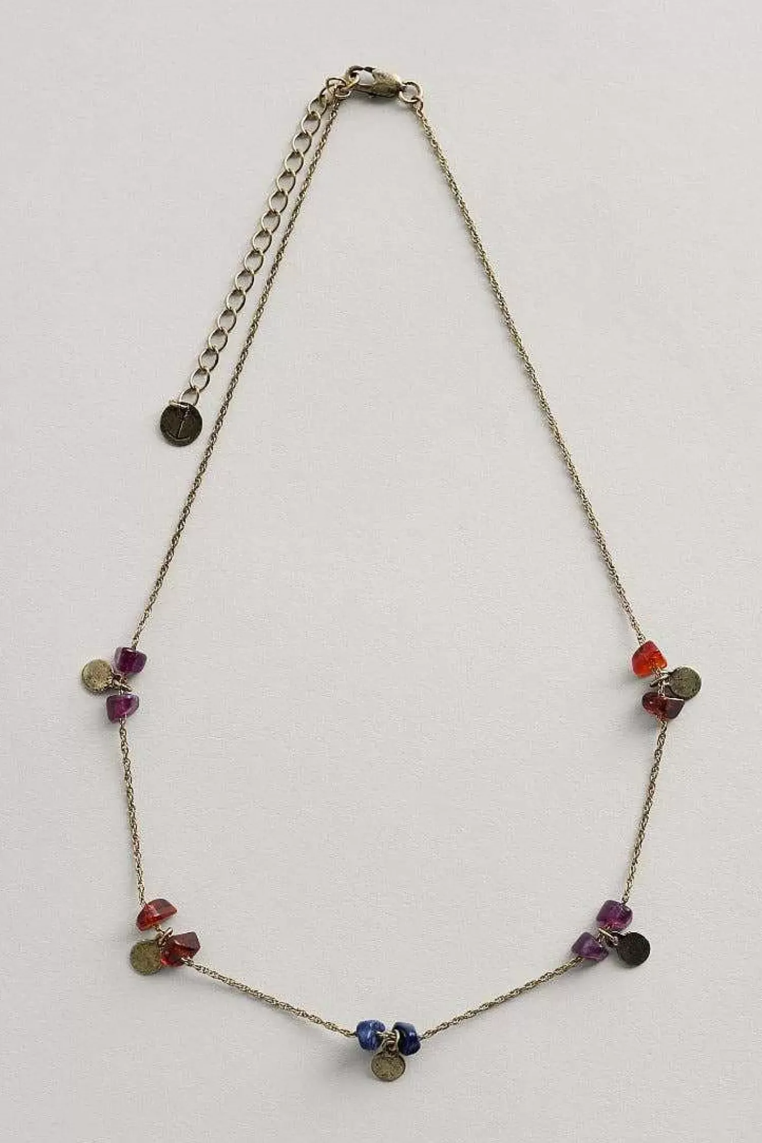 Jewellery<Seasalt Cornwall Arc Charm Necklace Spriggan Papaya