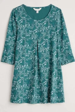 Tunics<Seasalt Cornwall Arusha Cotton Jersey Tunic (Gots) Flowing Reeds Wreckage