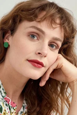 Jewellery<Seasalt Cornwall Ballowall Circle Stud Earrings Island