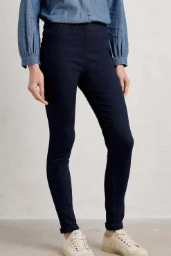 Trousers & Shorts<Seasalt Cornwall Bosvenning Jeggings Squid Ink