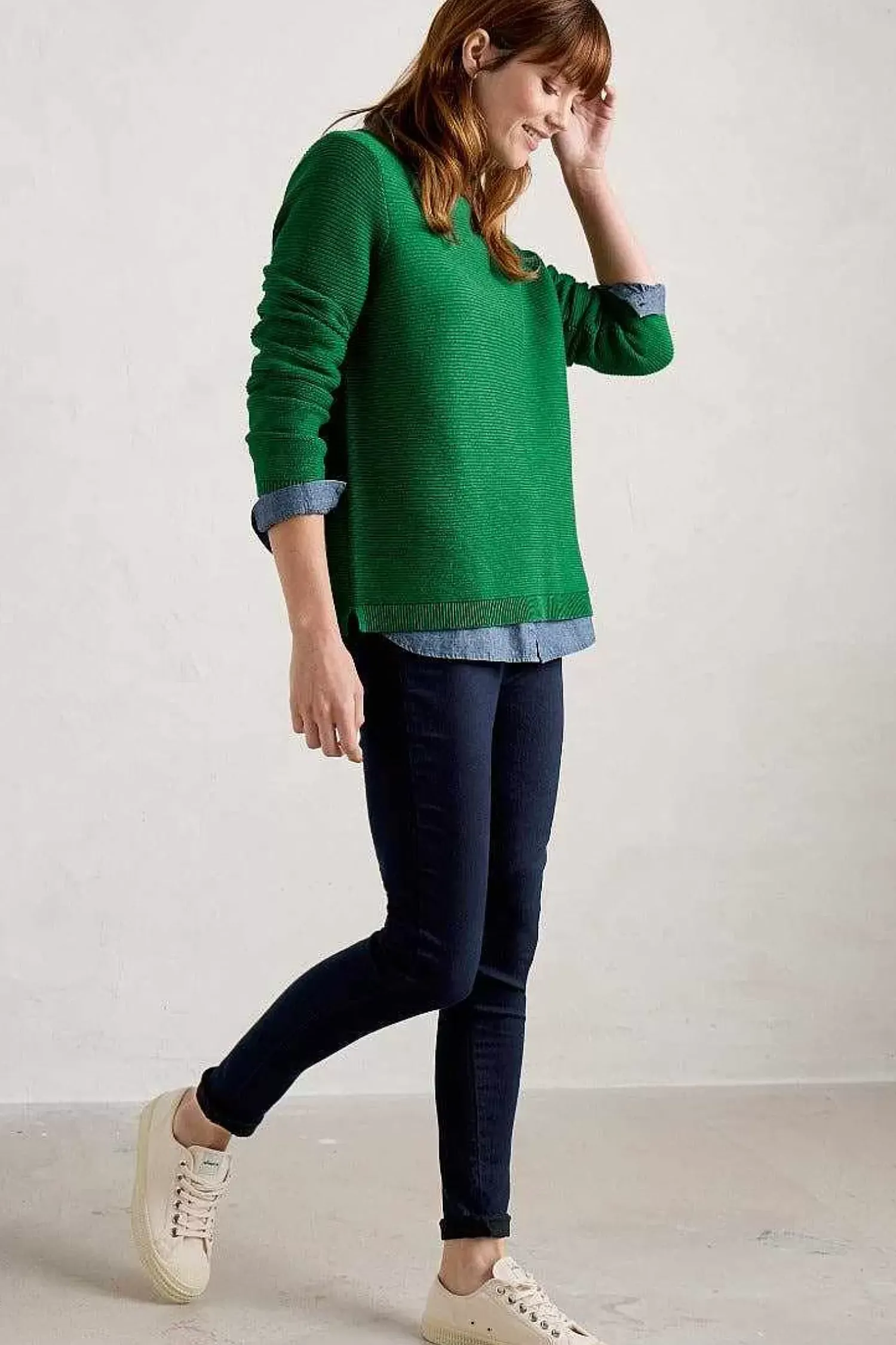 Trousers & Shorts<Seasalt Cornwall Bosvenning Jeggings Squid Ink