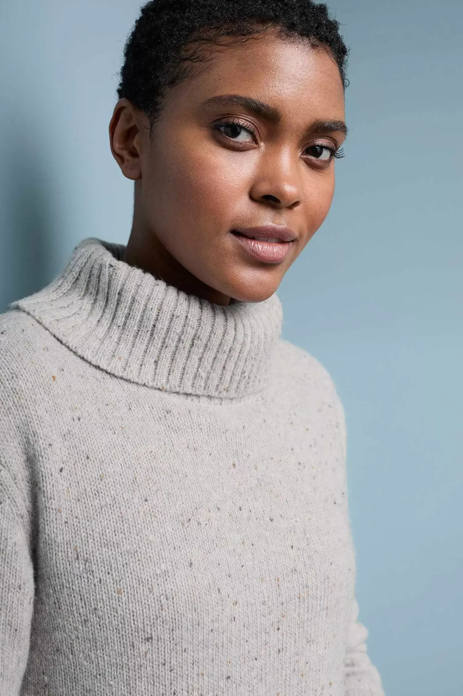 Knitwear<Seasalt Cornwall Braque Lambswool Jumper Light Lead