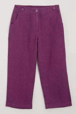 Trousers & Shorts<Seasalt Cornwall Brawn Point Crops Cassis