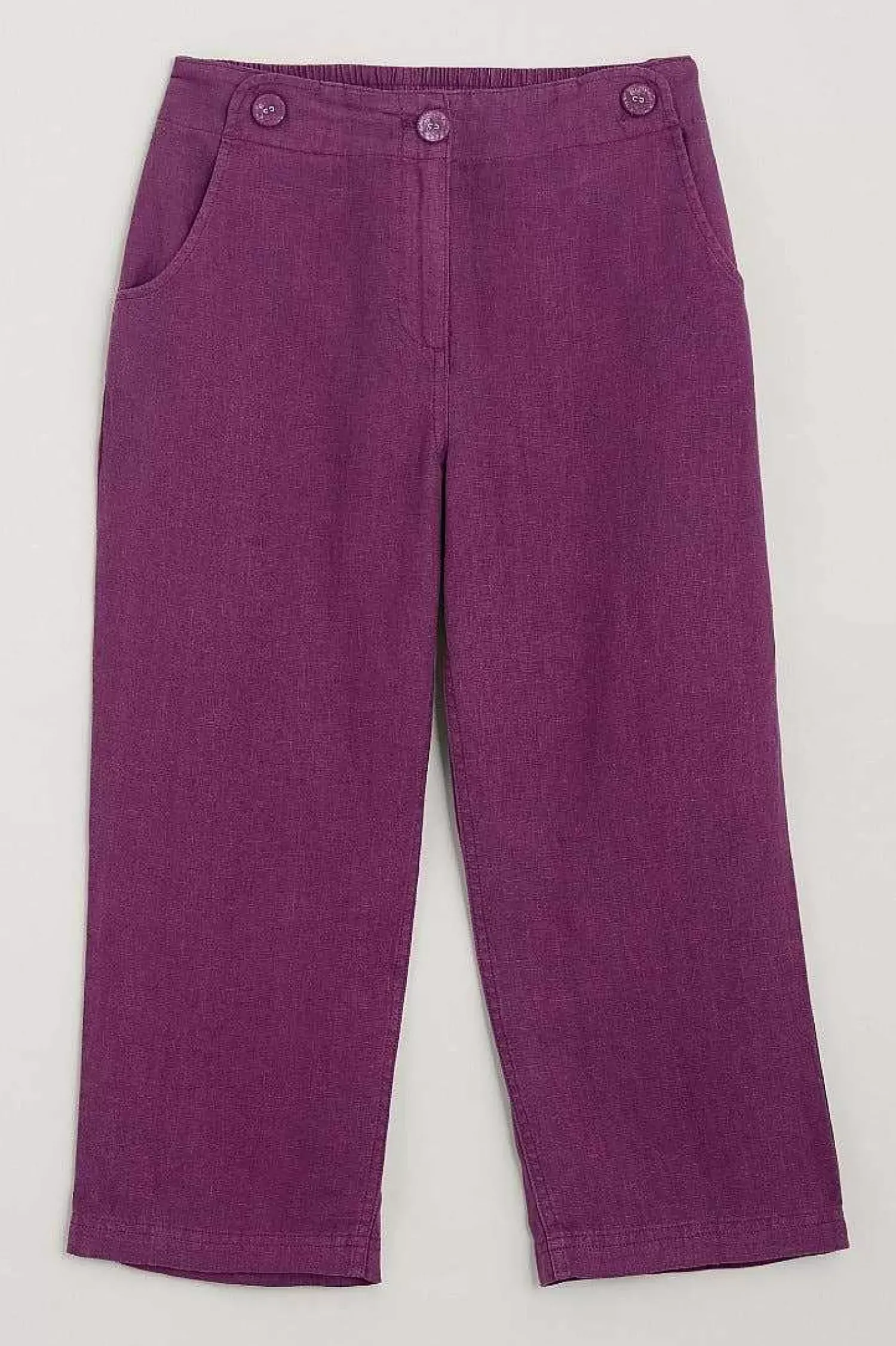 Trousers & Shorts<Seasalt Cornwall Brawn Point Crops Cassis