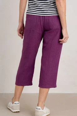Trousers & Shorts<Seasalt Cornwall Brawn Point Crops Cassis