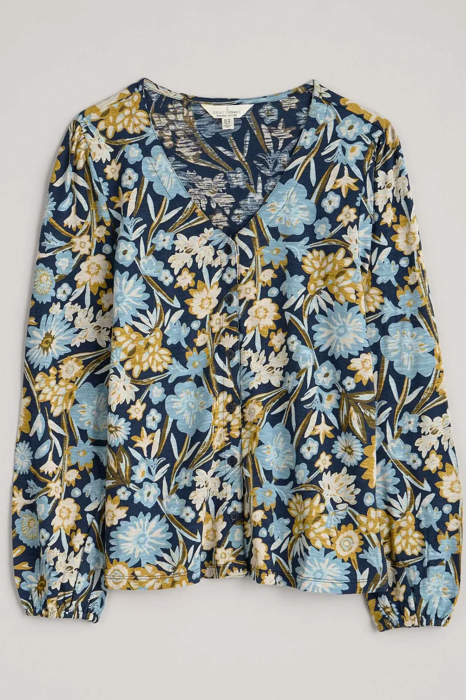 Tops<Seasalt Cornwall Butterflies Jersey Top Floral Terrain Maritime