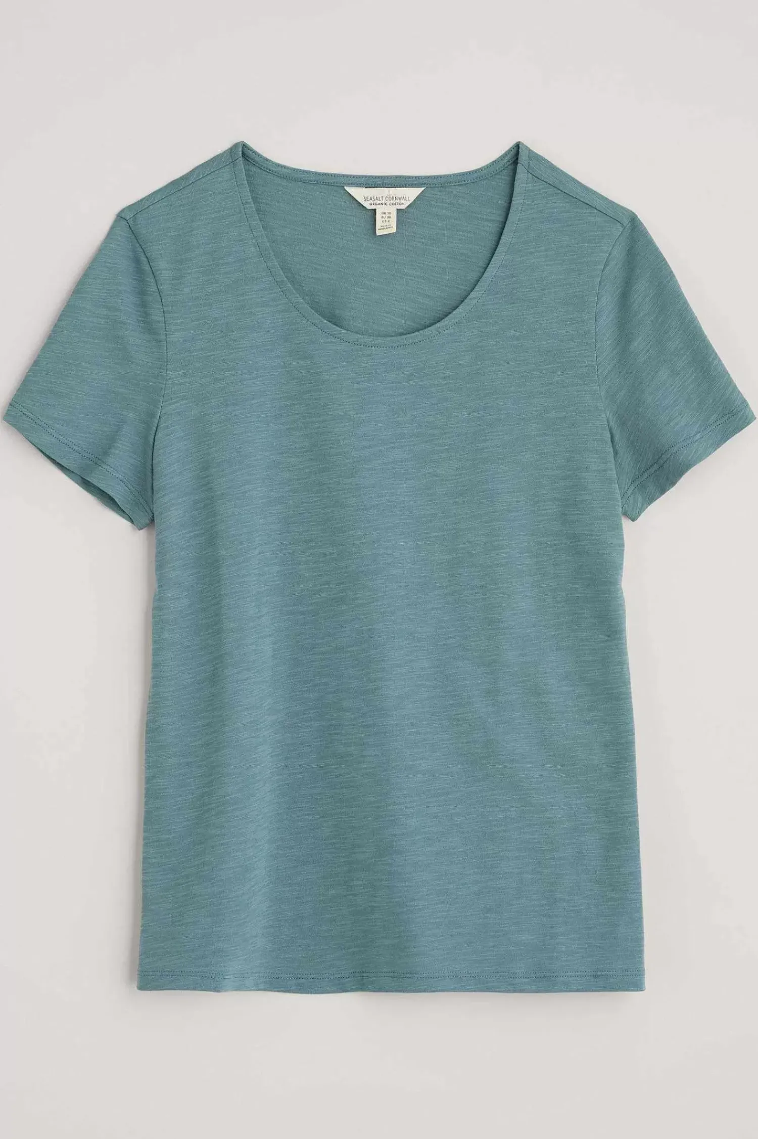 Tops<Seasalt Cornwall Camerance Scoop Neck T-Shirt (Gots) Wade