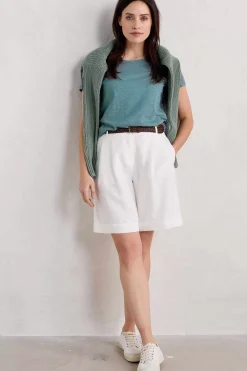 Tops<Seasalt Cornwall Camerance Scoop Neck T-Shirt (Gots) Wade