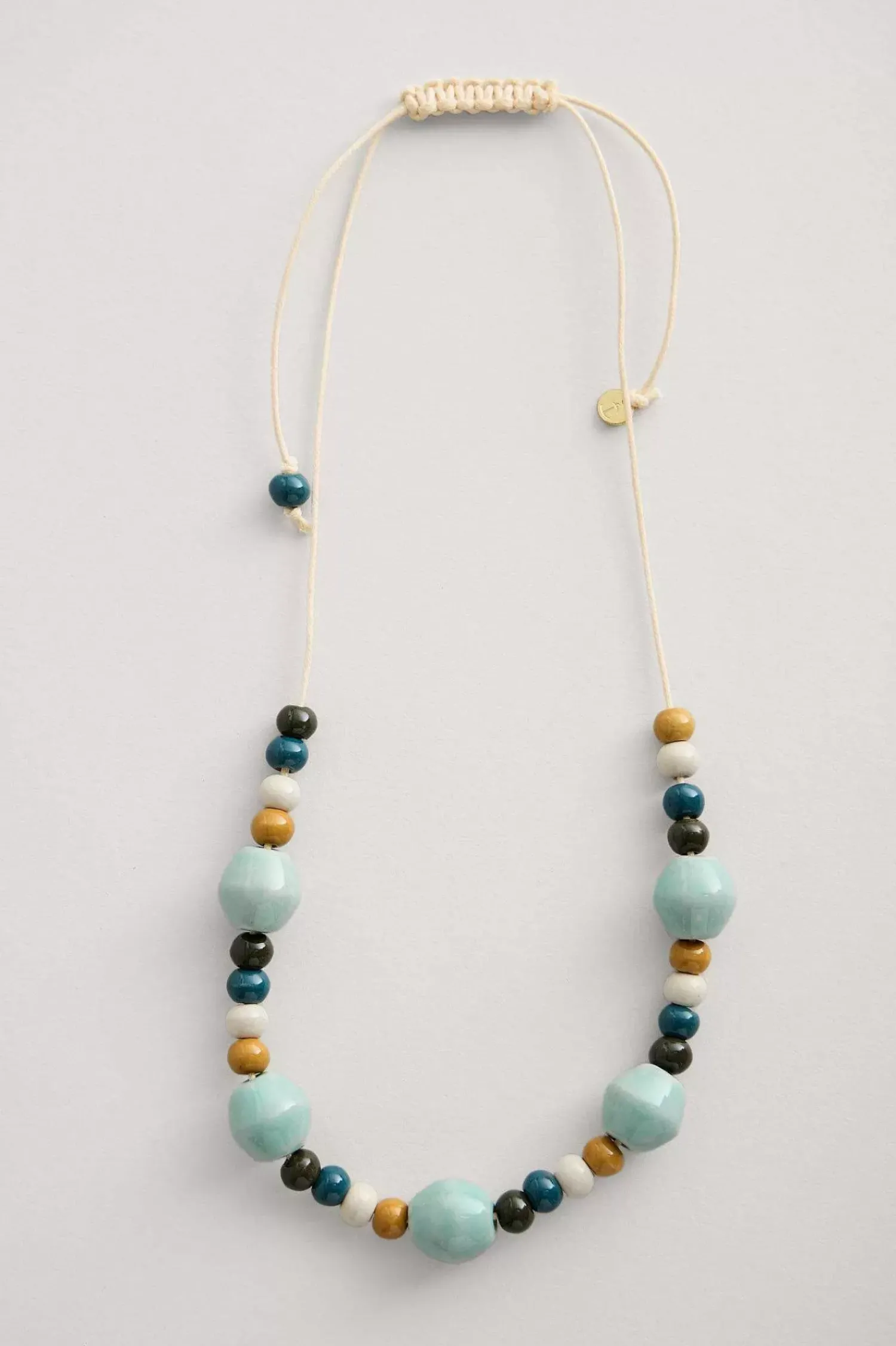 Jewellery<Seasalt Cornwall Canna Ceramic Bead Necklace Daffodil Tomato