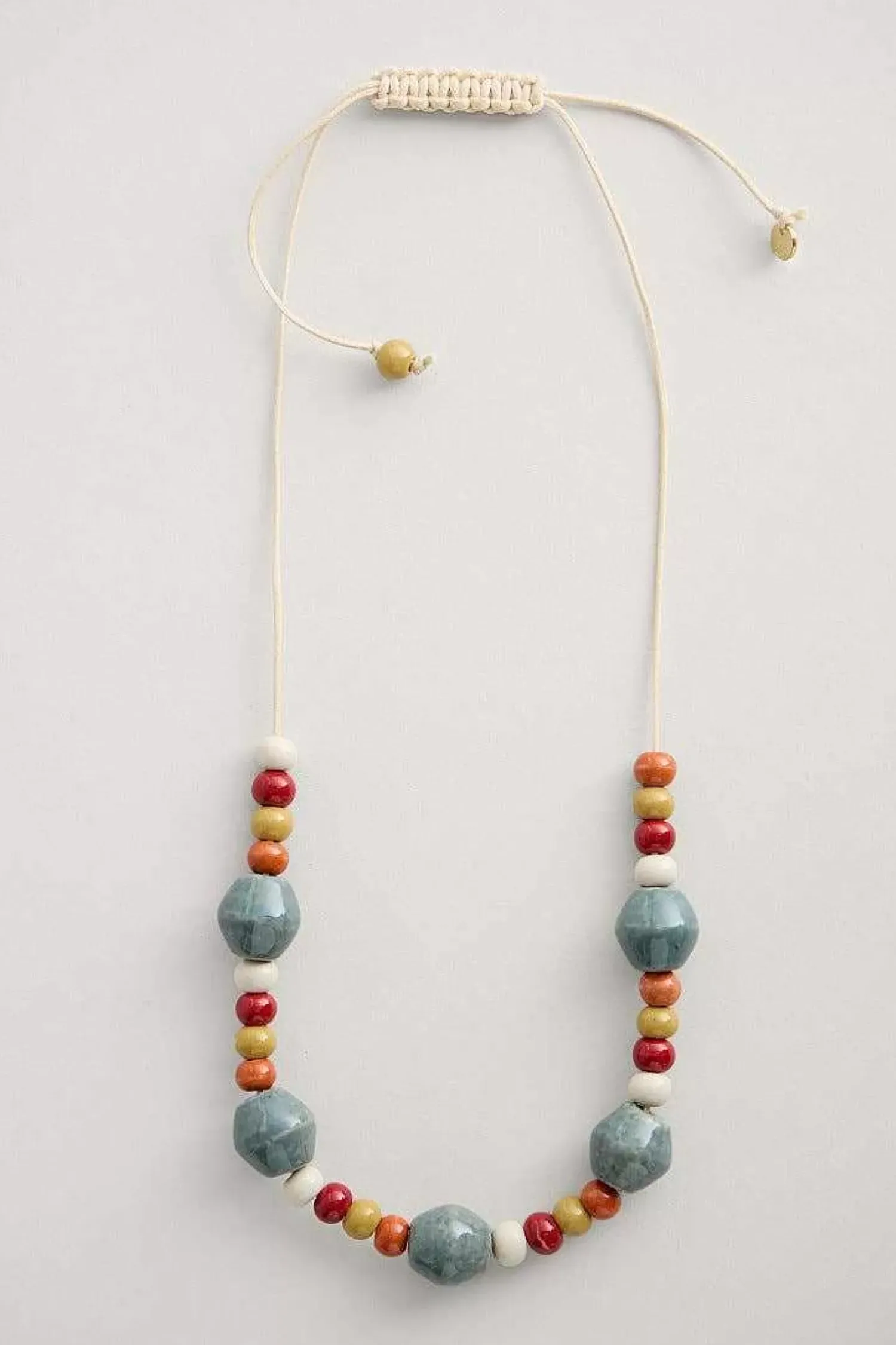 Jewellery<Seasalt Cornwall Canna Ceramic Bead Necklace Daffodil Tomato