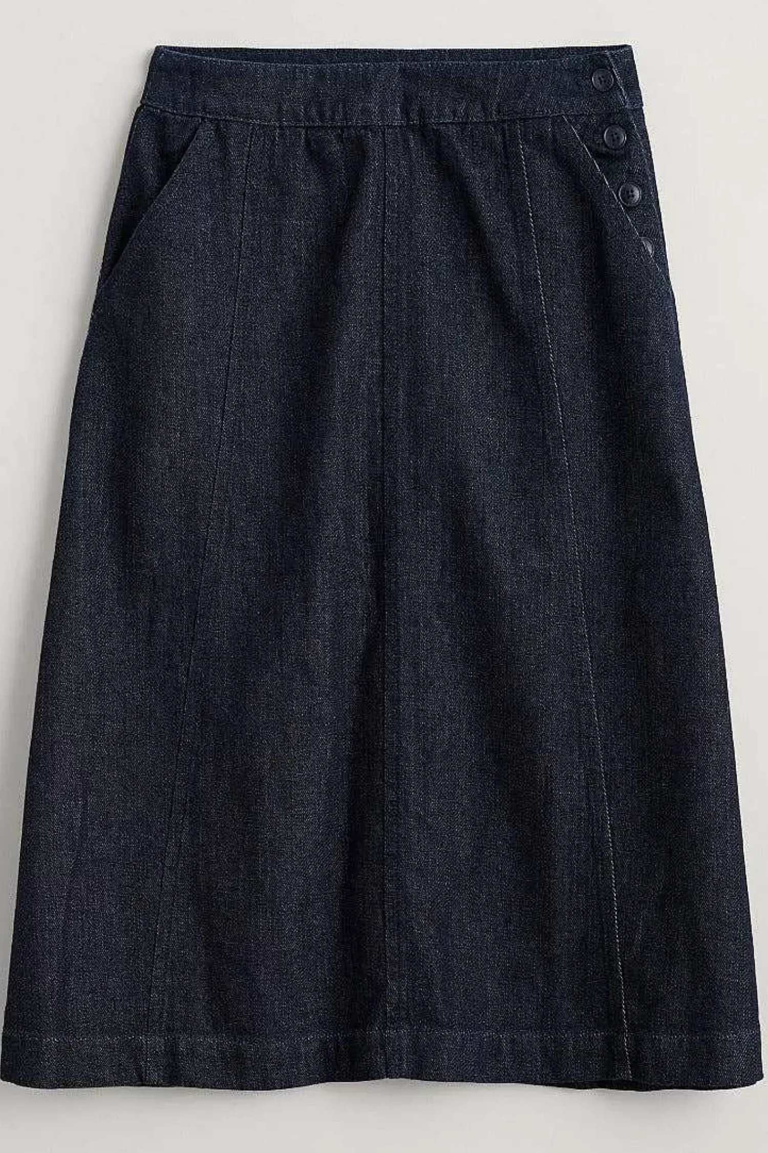 Skirts<Seasalt Cornwall Capriccio Skirt Dark Wash Indigo