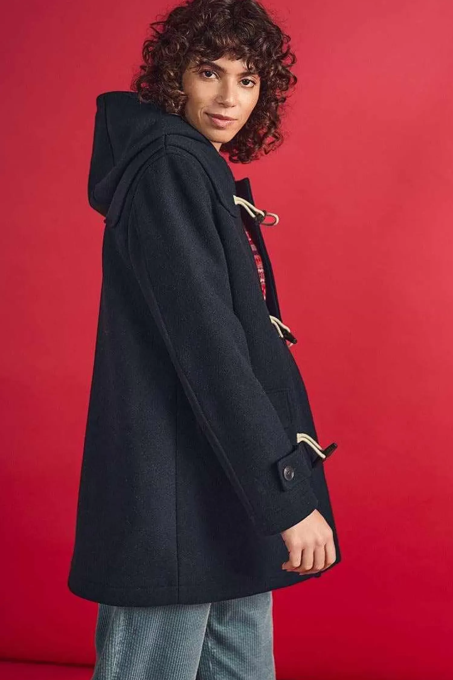 Coats & Jackets<Seasalt Cornwall Cardinham Duffle Coat Maritime