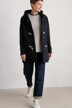 Coats & Jackets<Seasalt Cornwall Cardinham Duffle Coat Maritime