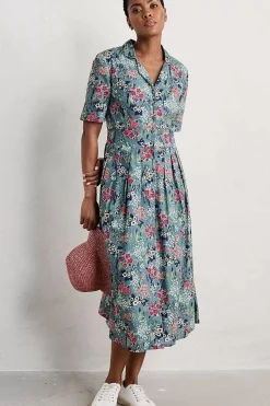 Dresses<Seasalt Cornwall Charlotte Dress Painterly Field Wade