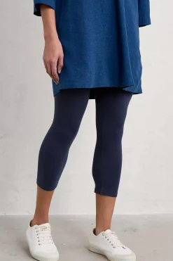 Trousers & Shorts<Seasalt Cornwall Charming Cropped Leggings Midnight