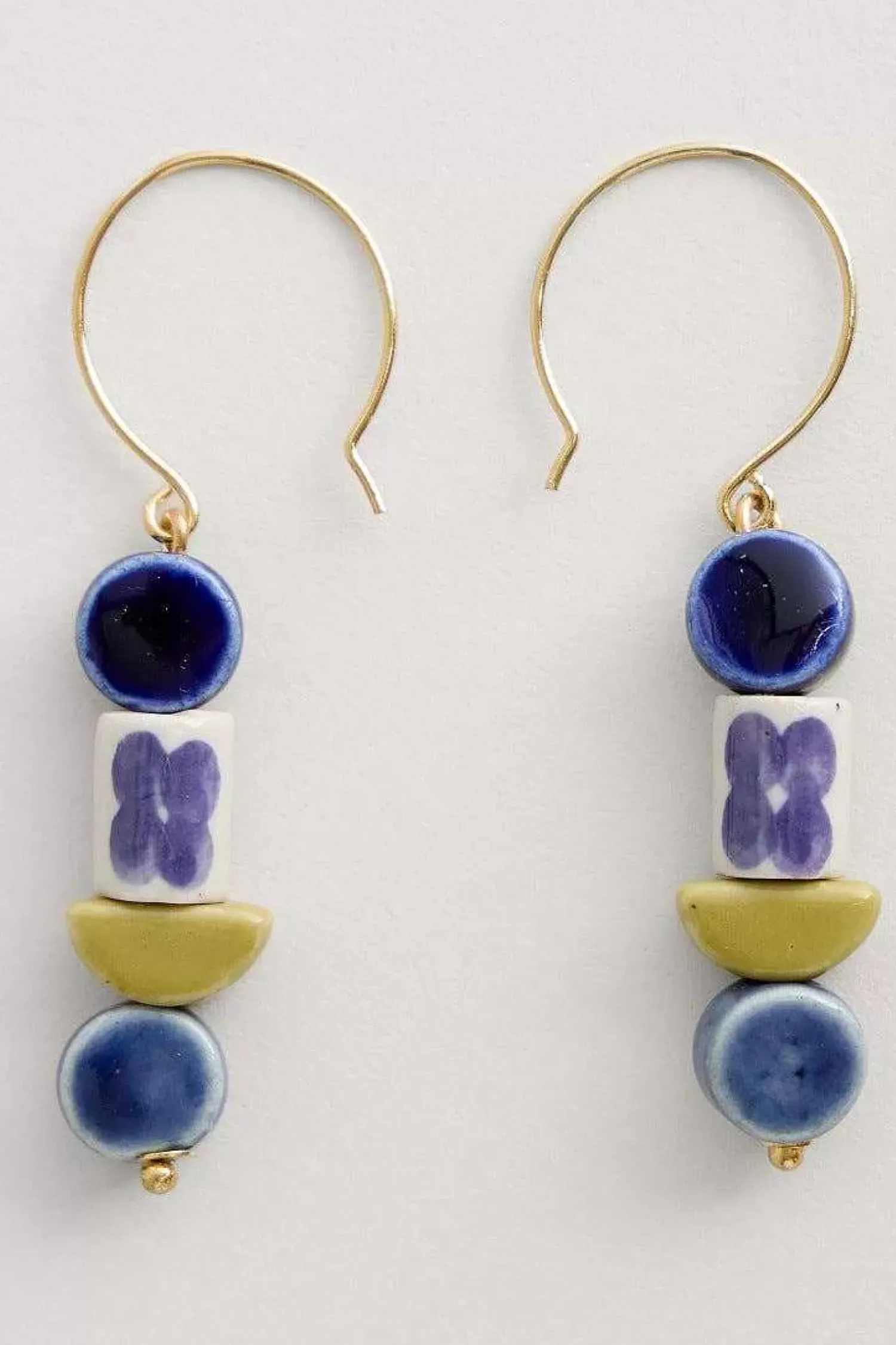 Jewellery<Seasalt Cornwall Collan Earrings Agapanthus Mix