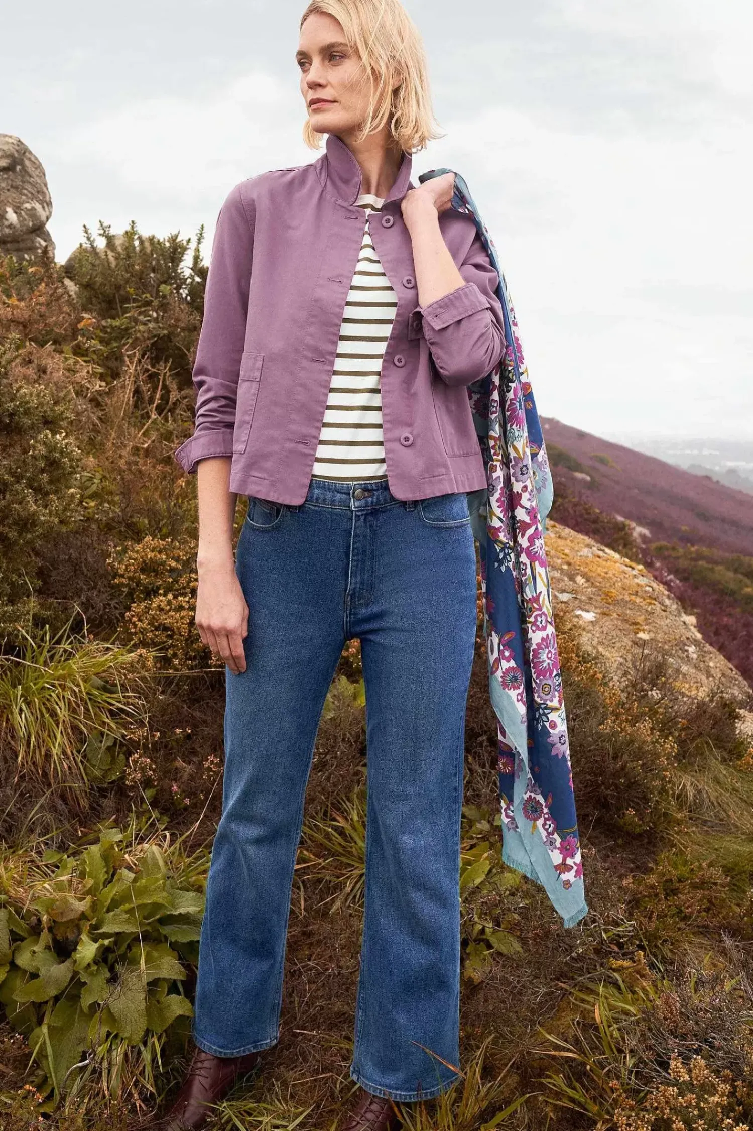 Coats & Jackets<Seasalt Cornwall Coombe Lane Jacket Verbena