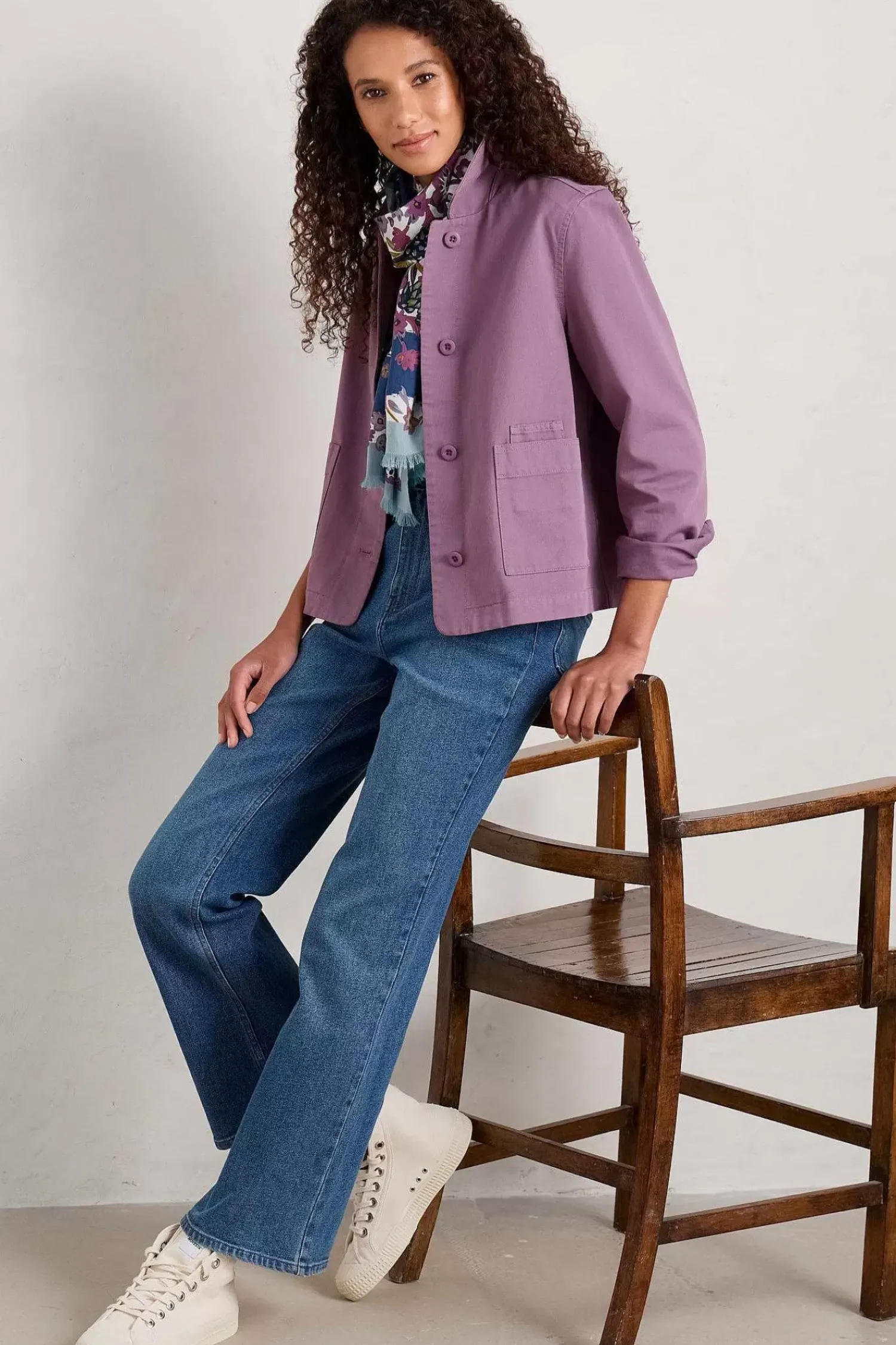 Coats & Jackets<Seasalt Cornwall Coombe Lane Jacket Verbena