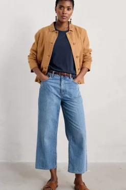 Tops<Seasalt Cornwall Copseland Organic Cotton T-Shirt (Gots) Maritime