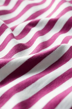Tops<Seasalt Cornwall Copseland Striped Organic Cotton T-Shirt (Gots) Mini Cornish Chalk Cordial