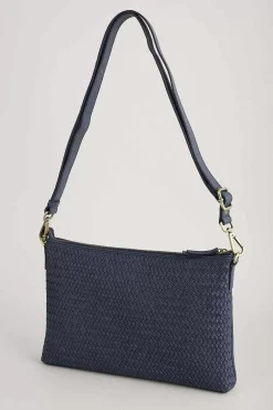 Bags<Seasalt Cornwall Cornelly Woven Leather Bag Maritime
