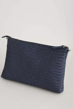 Bags<Seasalt Cornwall Cornelly Woven Leather Bag Maritime