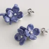 Jewellery<Seasalt Cornwall Corsage Flower Bead Earrings Lupin Mix