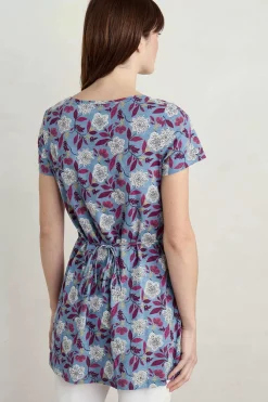 Tunics<Seasalt Cornwall Countryside Jersey Tunic Stone Flower Saltwater
