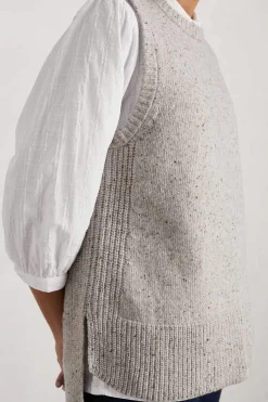 Knitwear<Seasalt Cornwall Coupling Knitted Vest Aran