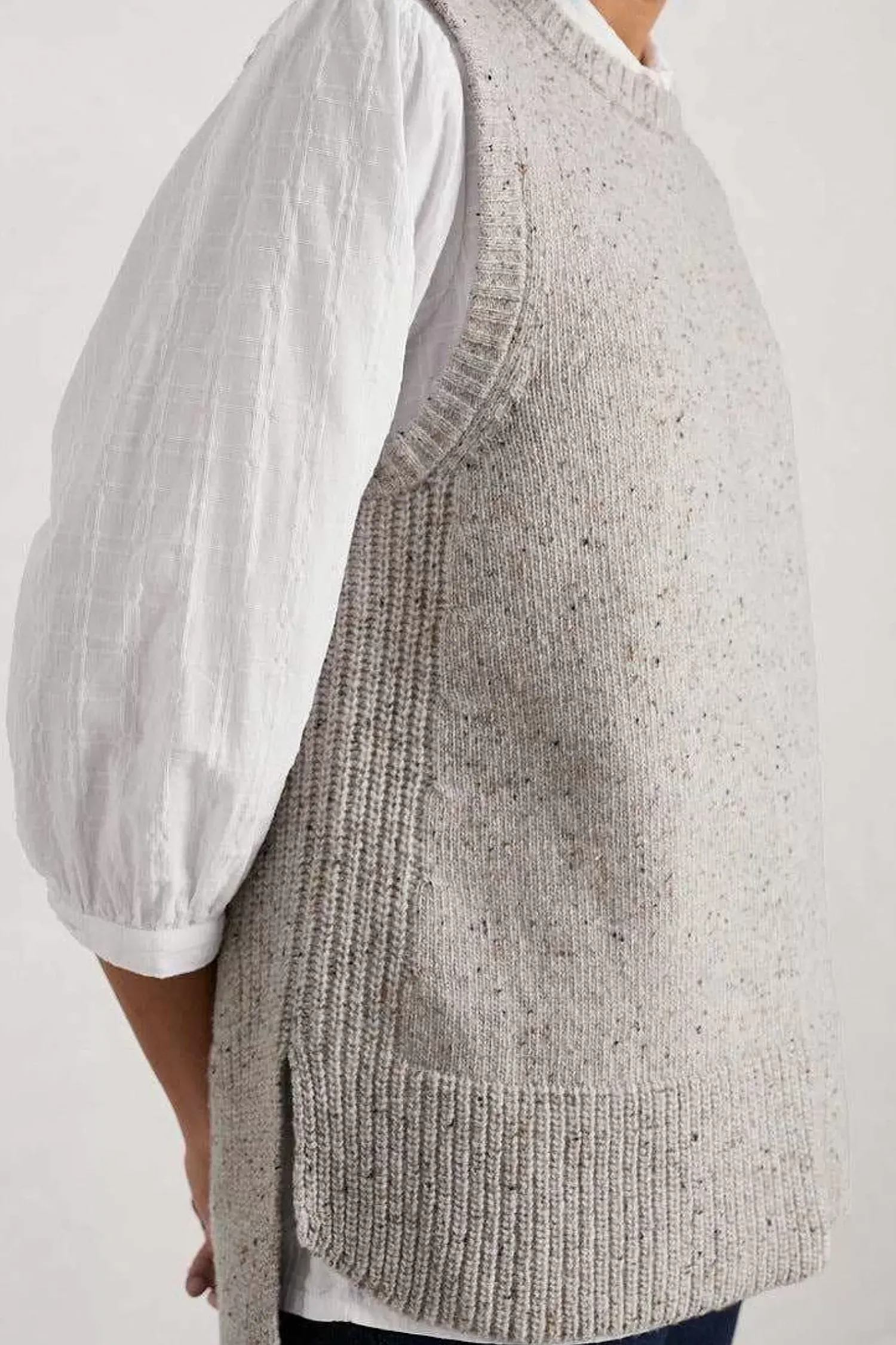 Knitwear<Seasalt Cornwall Coupling Knitted Vest Aran