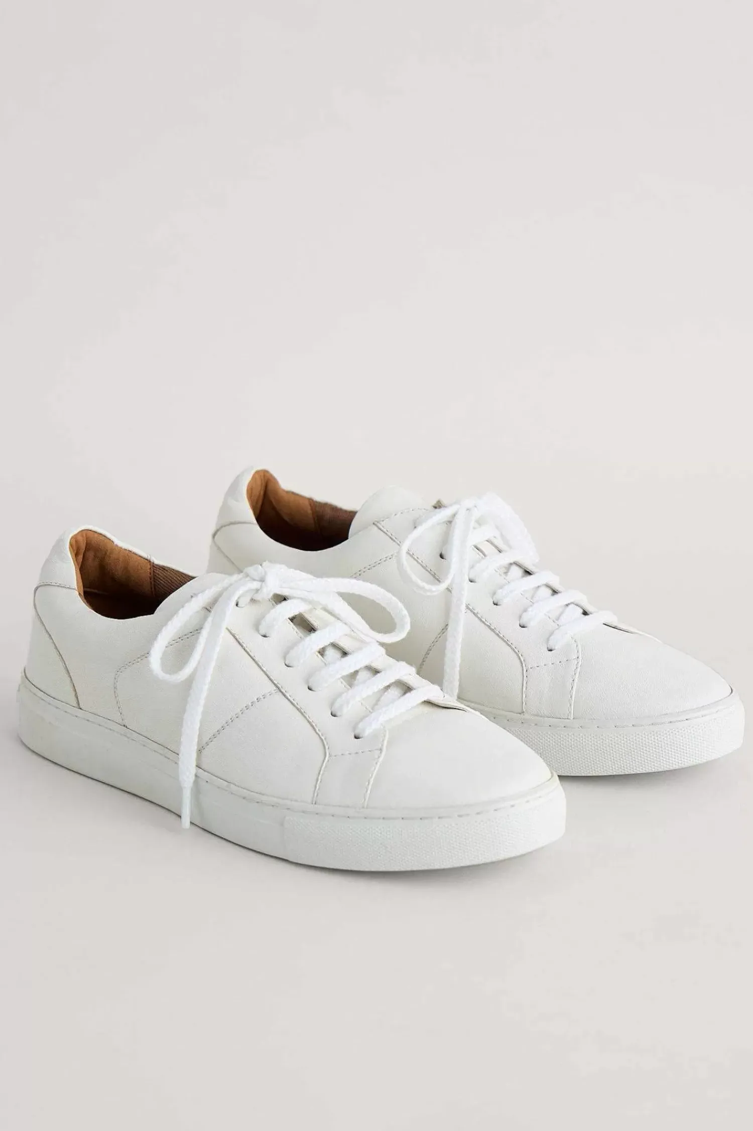 Shoes<Seasalt Cornwall Davidstow Leather Trainers Salt