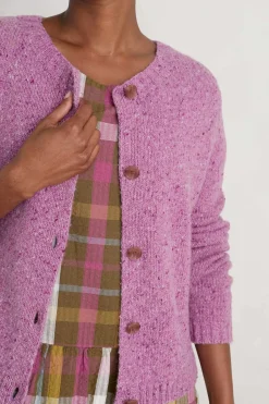 Knitwear<Seasalt Cornwall Dawson Pick Merino-Rich Cardigan Buddleia