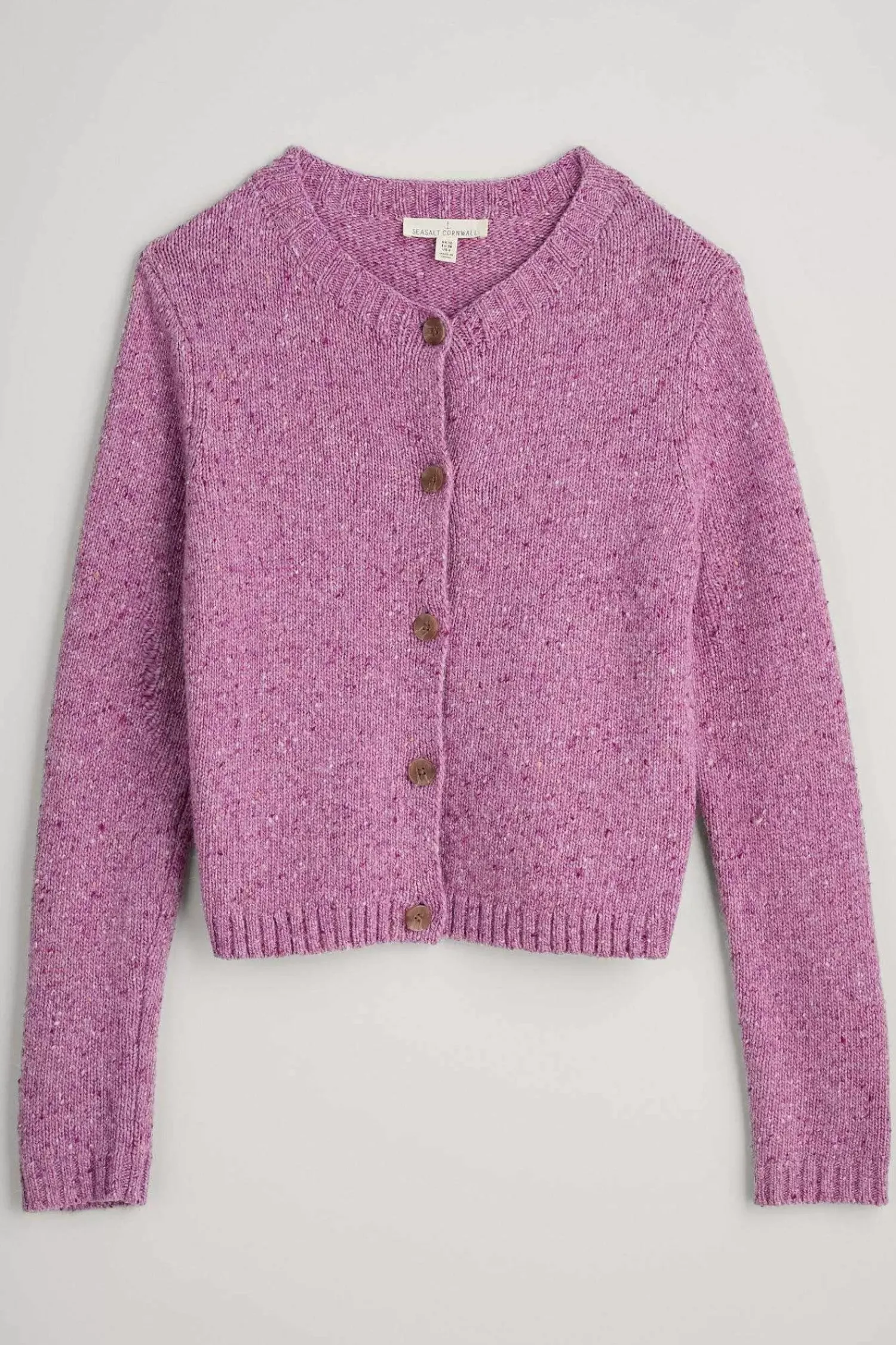 Knitwear<Seasalt Cornwall Dawson Pick Merino-Rich Cardigan Buddleia
