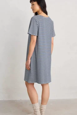 Nightwear<Seasalt Cornwall Day Star Jersey Nightdress Canvas Yacht Chalk