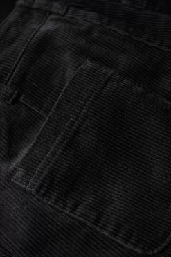 Trousers & Shorts<Seasalt Cornwall Dillwyn Wide Leg Cord Trouser Onyx