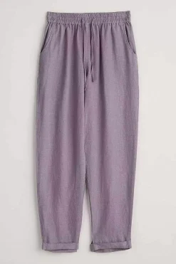 Trousers & Shorts<Seasalt Cornwall Dipping Sun Trousers Grape Thistle