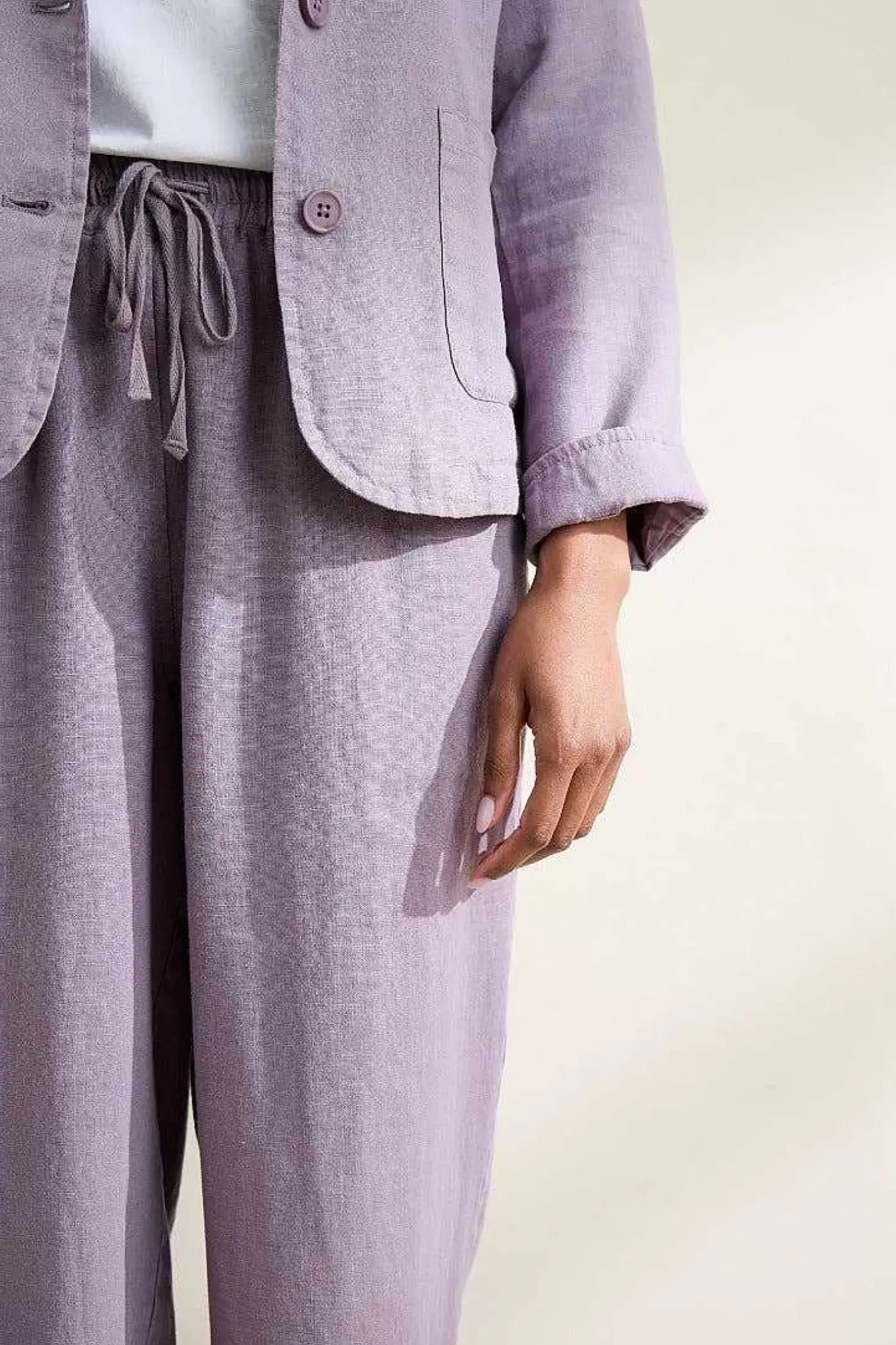 Trousers & Shorts<Seasalt Cornwall Dipping Sun Trousers Grape Thistle