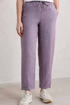Trousers & Shorts<Seasalt Cornwall Dipping Sun Trousers Grape Thistle