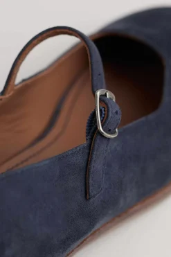 Shoes<Seasalt Cornwall Dovecote Suede Mary Jane Shoes Inkwell