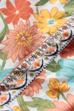 Tunics<Seasalt Cornwall Dragonfly V-Neck Tunic (Gots) Flowering Blooms Chalk