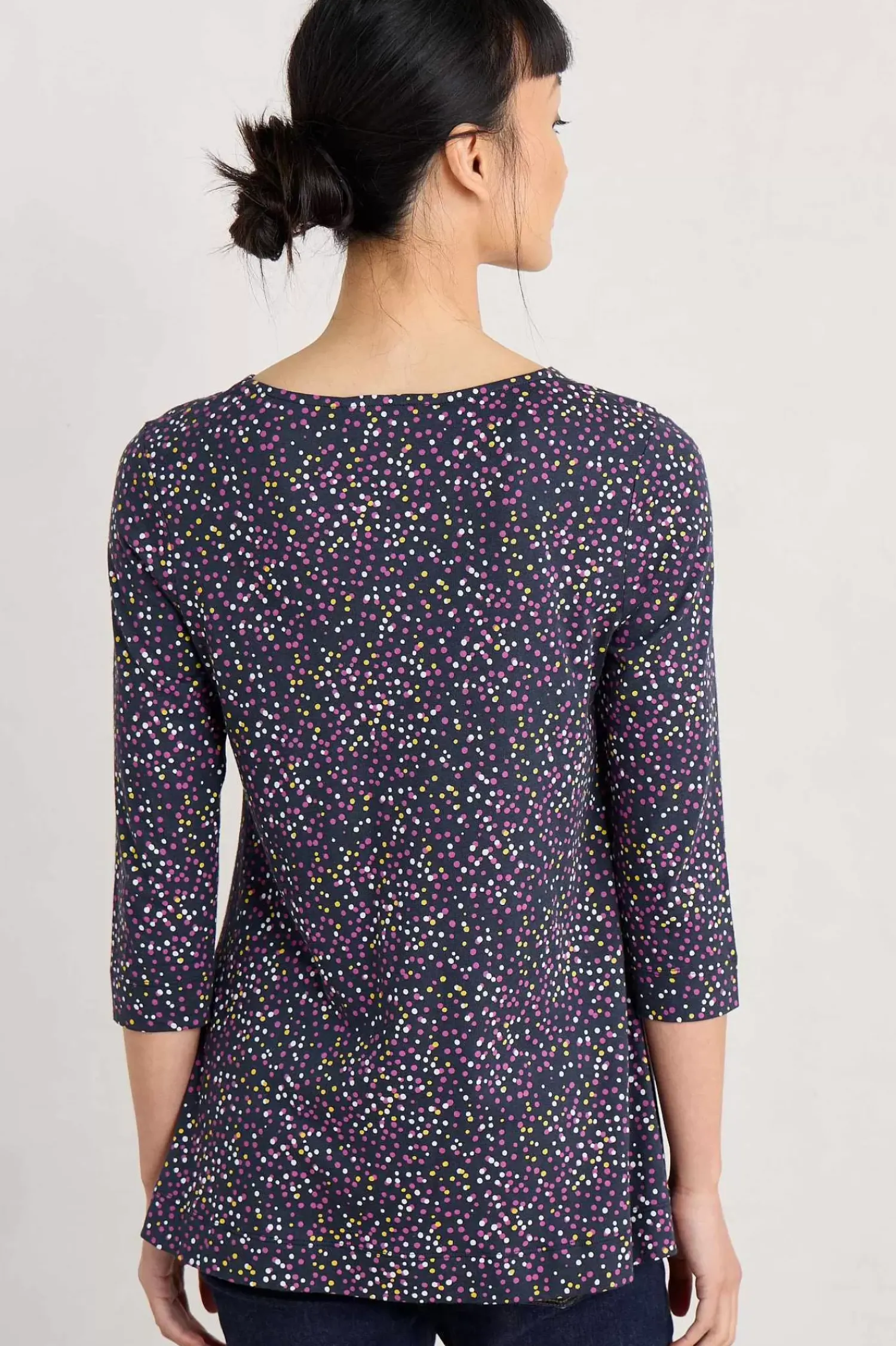 Tops<Seasalt Cornwall Drawing Book Swing Top Dotted Paint Crocus