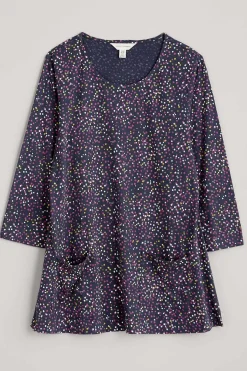 Tops<Seasalt Cornwall Drawing Book Swing Top Dotted Paint Crocus