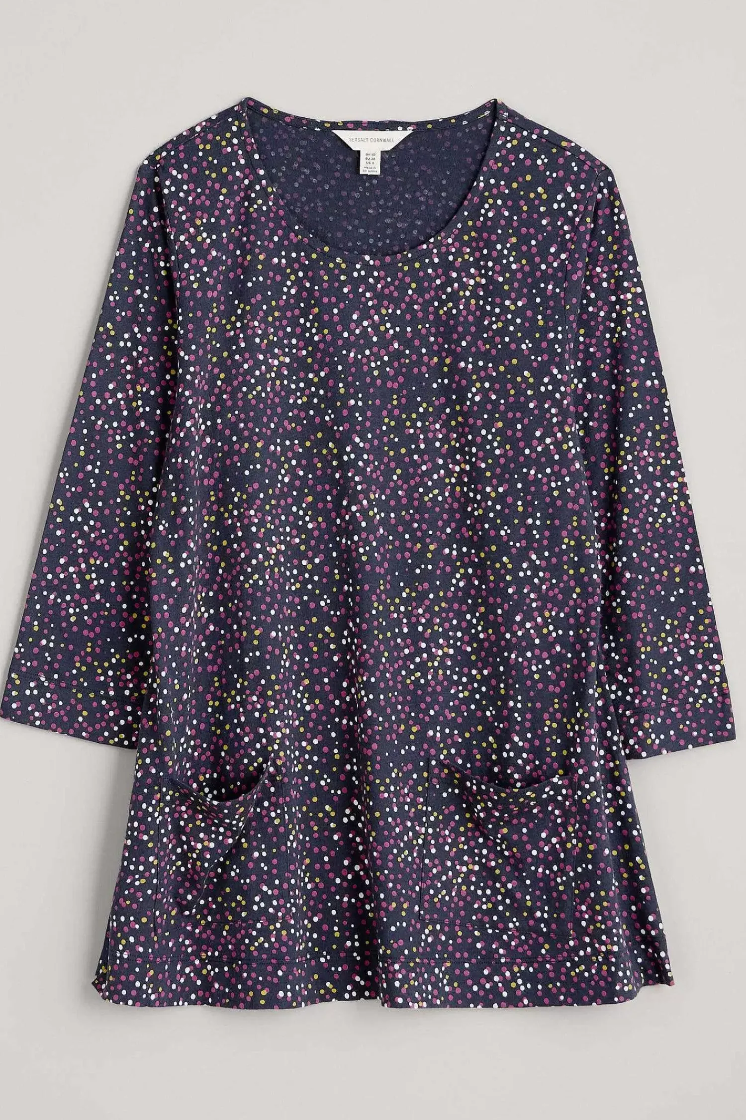 Tops<Seasalt Cornwall Drawing Book Swing Top Dotted Paint Crocus