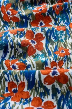 Tunics<Seasalt Cornwall Fal Water Printed Tunic Marsh Marigold Chalk