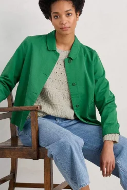 Knitwear<Seasalt Cornwall Feock Merino Blend Jumper Aran