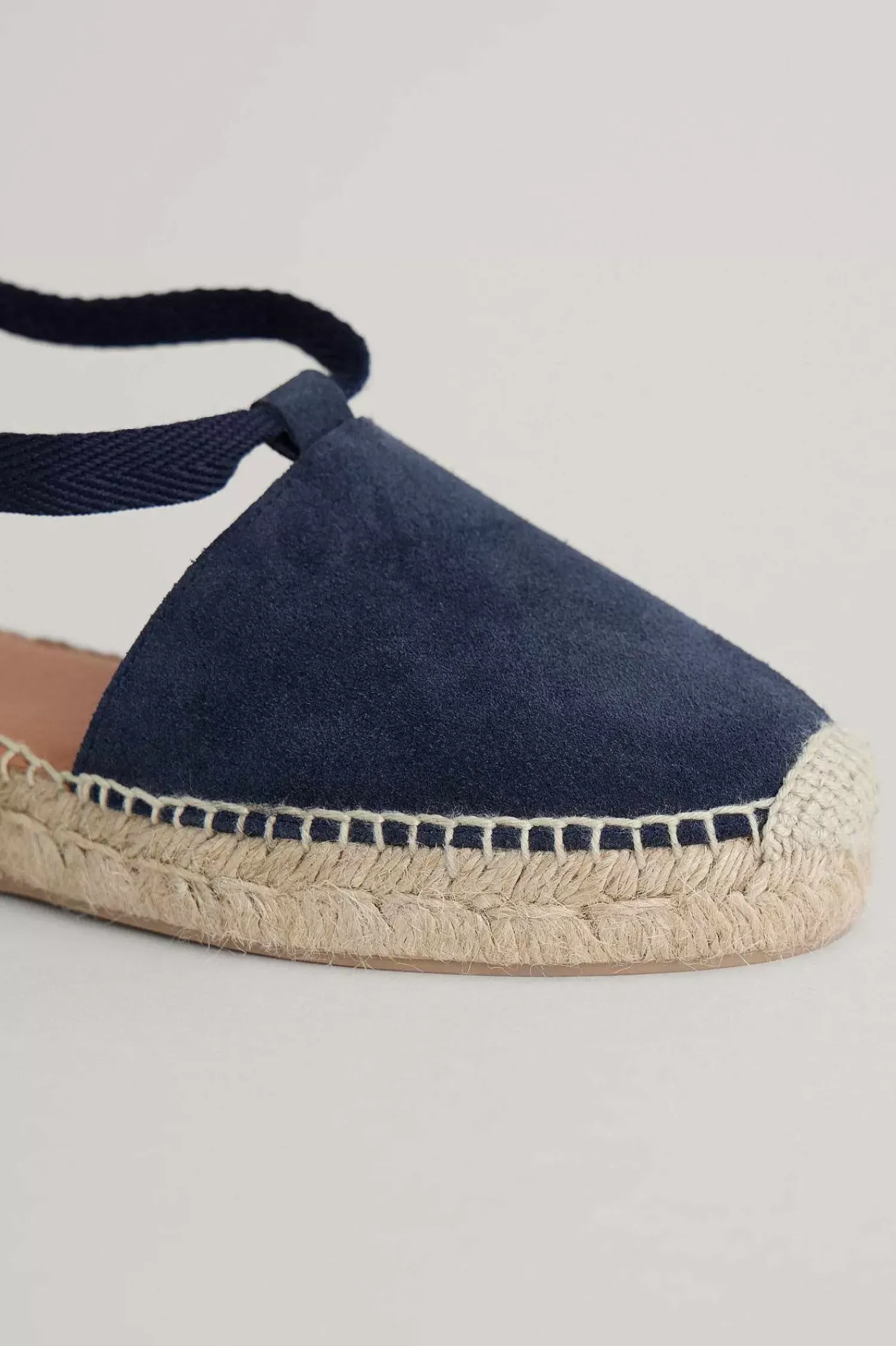 Shoes<Seasalt Cornwall Fern Path Suede Wedge Espadrilles Dark Night