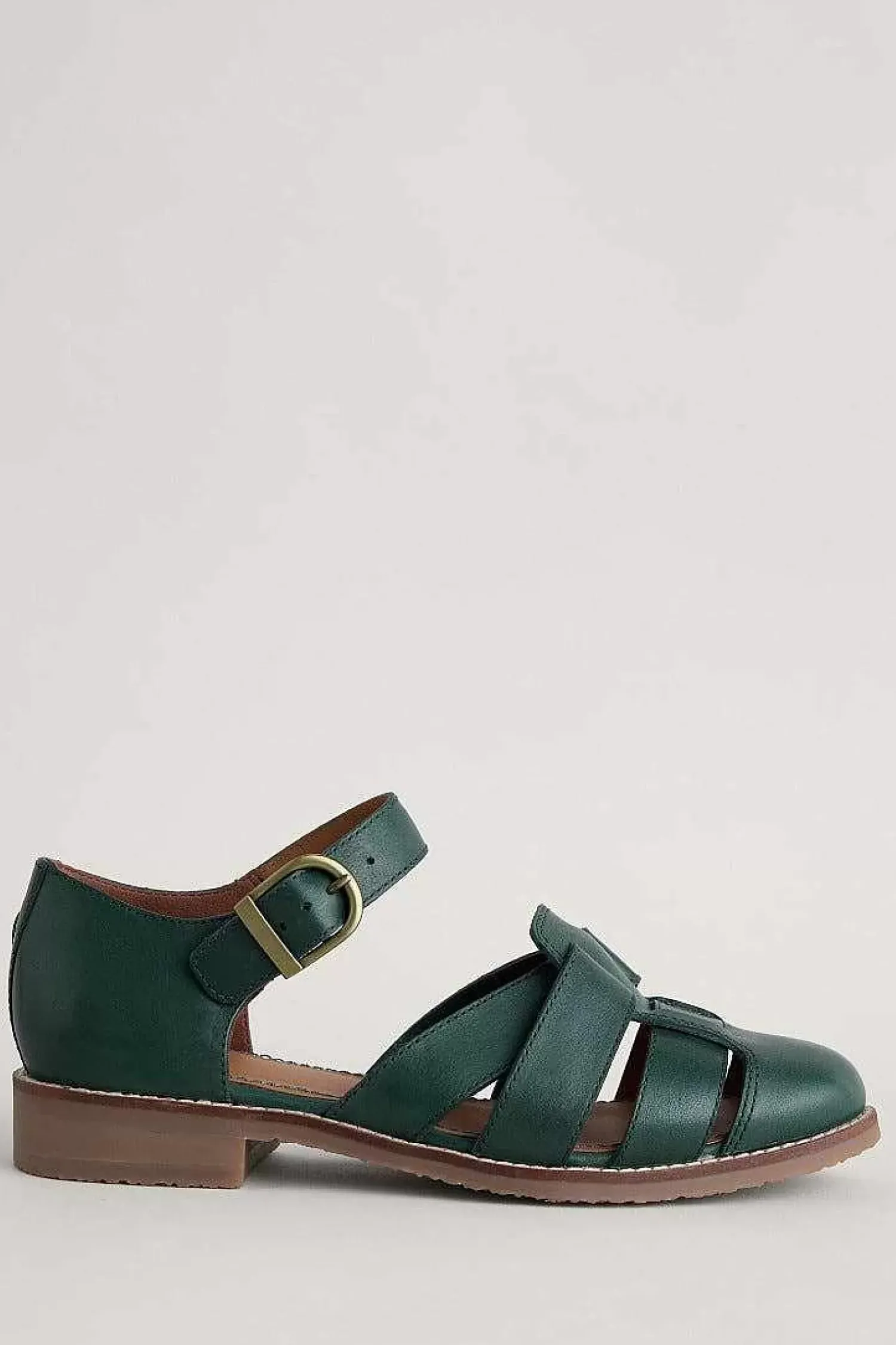 Shoes<Seasalt Cornwall First Chorus Closed Toe Leather Shoes Pine Grove