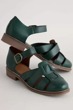 Shoes<Seasalt Cornwall First Chorus Closed Toe Leather Shoes Pine Grove